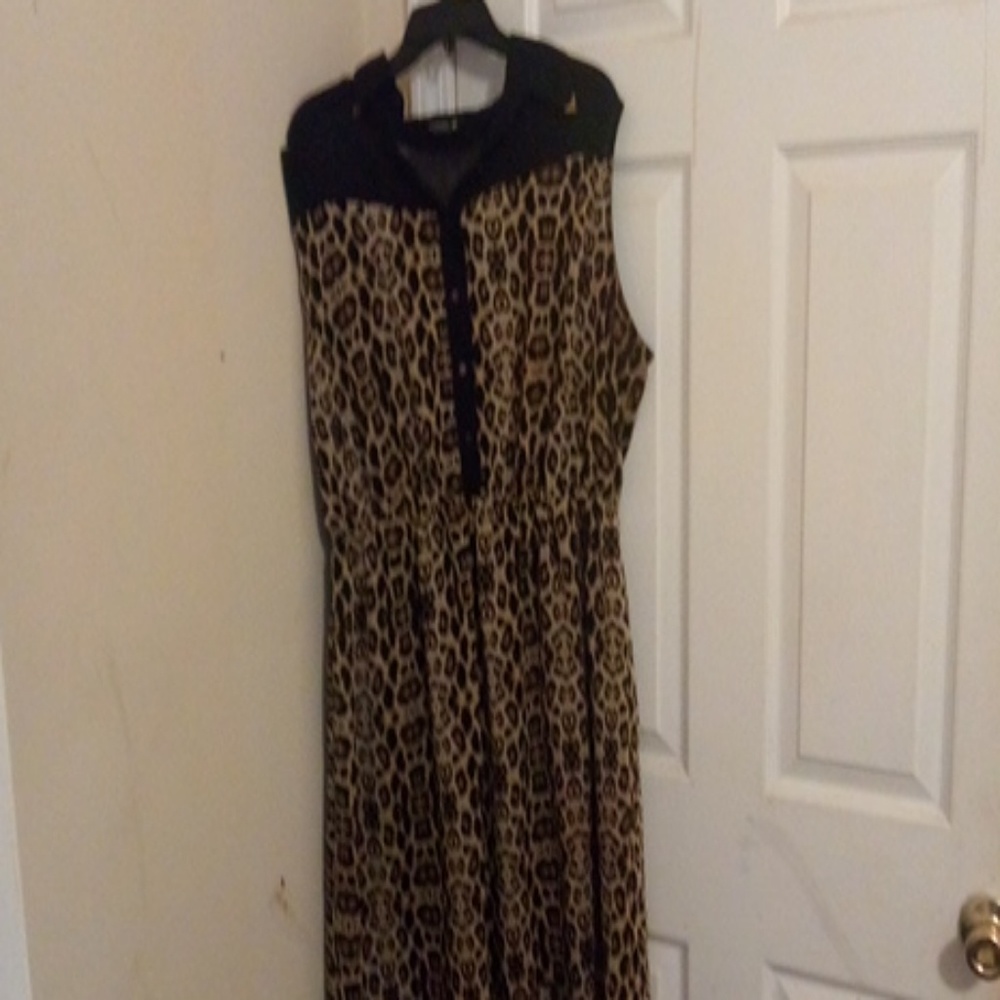 Cheetah Print Dress